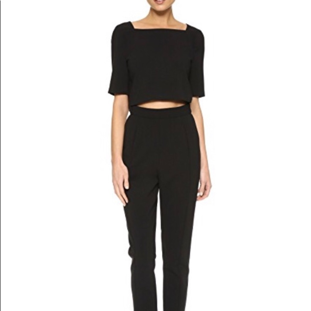 Black Halo Bilzen 2 PC jumpsuit . Size 2. NWOT